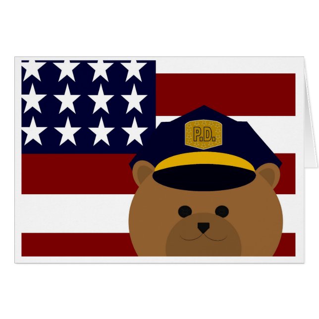 Proud of You - Police Officer (Front Horizontal)