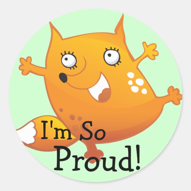 Proud of You Stickers - Reward Stickers (Front)