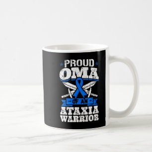 Proud Oma Of An Ataxia Warrior Dystaxia Awareness Coffee Mug