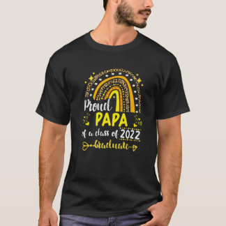 Proud Papa Of A Class Of 2022 Graduate Senior T-Shirt