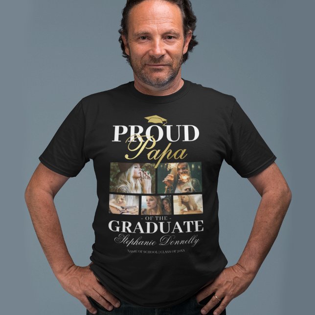 Proud Papa of the Graduate T-Shirt (Creator Uploaded)