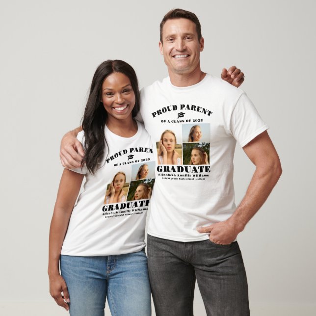  Proud Parent of 2025  Graduate Senior  T-Shirt (Unisex)