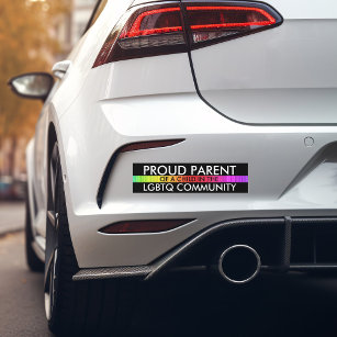 Proud Parent Of A Child in the LGBTQ Community Bumper Sticker