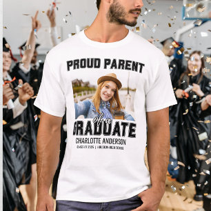Proud Parent Of A Graduate Graduation  T-Shirt