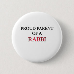 Proud Parent Of A RABBI 2 Inch Round Button