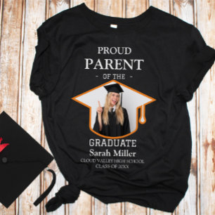 Proud Parent of the Graduate With a Photo & Name T-Shirt