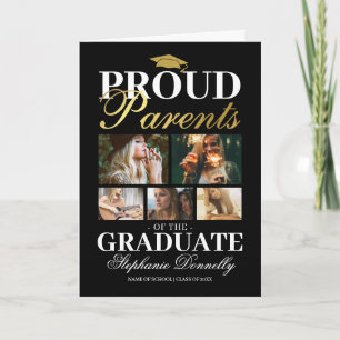 Proud Parents of the Graduate Congrats Card