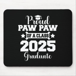 Proud Paw Paw Of Senior Cl Of 2025 Graduate Matchi Mouse Pad
