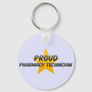Proud Pharmacy Technician Keychain