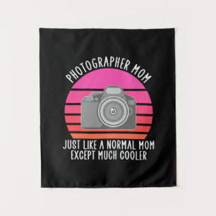 Proud Photographer Mom Tapestry