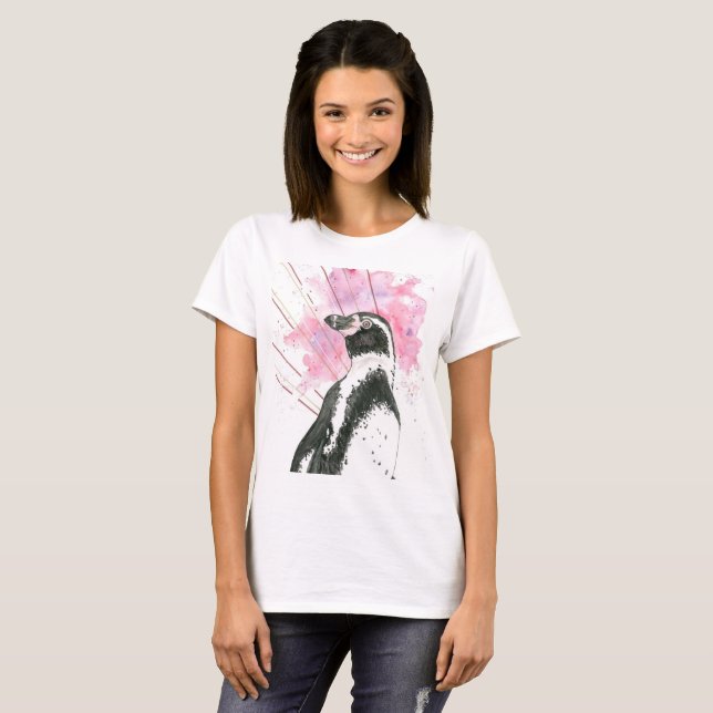 proud pinguin T-Shirt (Front Full)