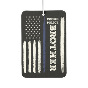 Proud Police Brother Air Freshener