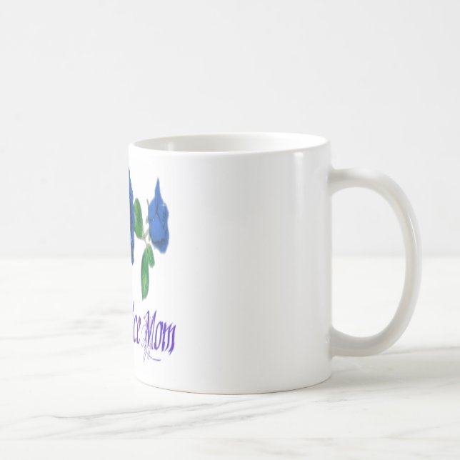 Proud Police Mom Coffee Mug (Right)