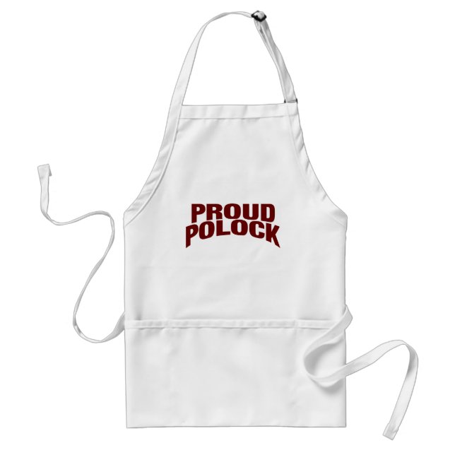 PROUD POLOCK APRON (Front)