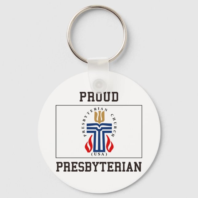 Proud Presbyterian Keychain (Front)