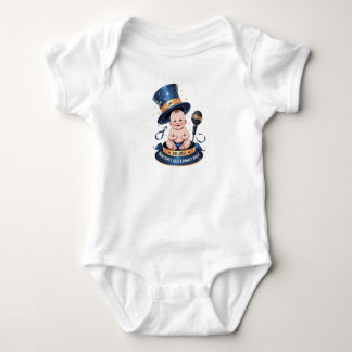 Proud Product of Papa’s Jokes and Mama’s Magic Baby Bodysuit