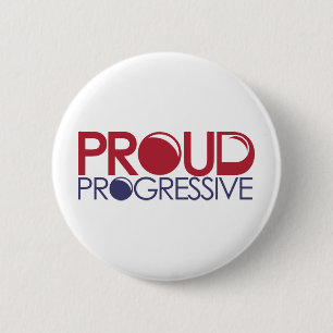 Proud Progressive 2 Inch Round Button