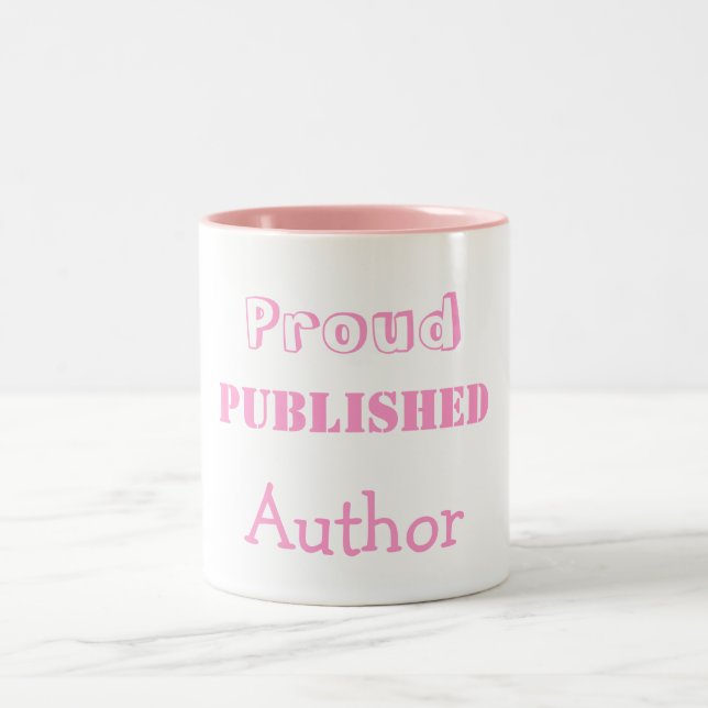 Proud Published Author Mug (Center)