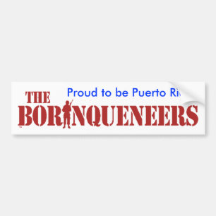 Proud Puerto Rican - Bumper Sticker