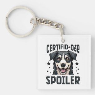 Proud Pup Spoiler Keychain