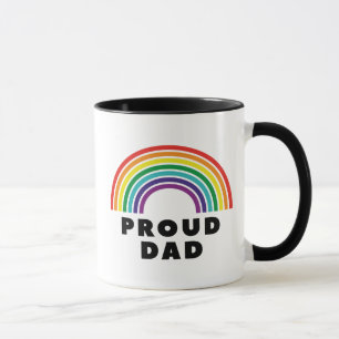 Proud Rainbow Dad Mug