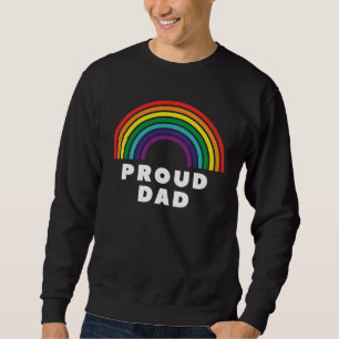 Proud Rainbow Dad Sweatshirt