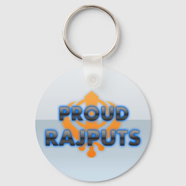 Proud Rajputs, Rajputs pride Keychain (Front)