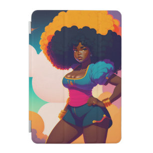 Proud Sassy Afro Black Girl Women's Day iPad Mini Cover