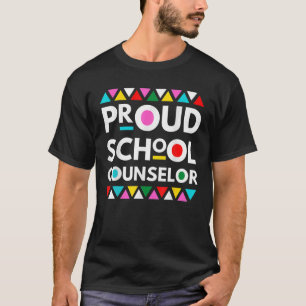 Proud School Counsellor Black History Pride Africa T-Shirt