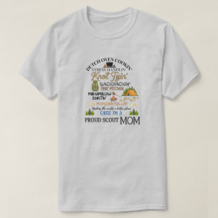 Proud Scout Mom T-Shirt