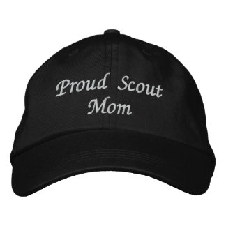 Proud ScoutMom Embroidered Hat