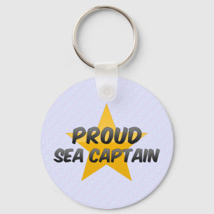 Proud Sea Captain Keychain