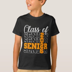 Proud senior 2026 graduation high school class of T-Shirt