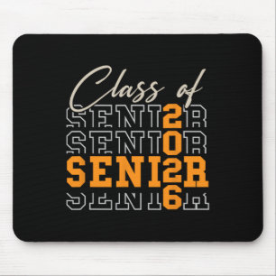 Proud Senior Cl Of 2026 Graduation  Mouse Pad