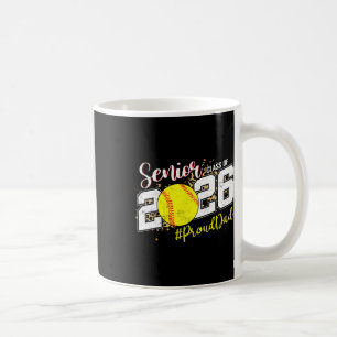 Proud Senior Dad Cl Of 2026 Softll Graduation Coffee Mug