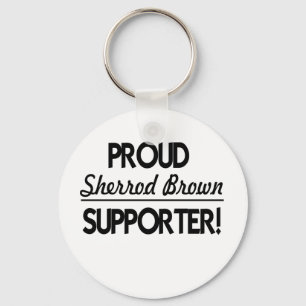 Proud Sherrod Brown Supporter! Keychain