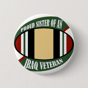 Proud Sister 2 Inch Round Button