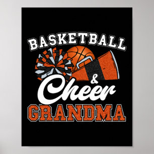 Proud Sketll And Cheer Grandma Cheerleader G-ma Or Poster