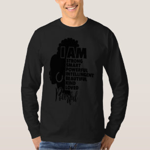 Proud Smart Powerful Queen Sistas Black African Am T-Shirt