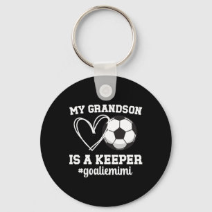 Proud Soccer Goalie Mimi Of A Soccer Goalkeeper Mi Keychain