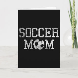 Proud Soccer Mom Shirt Funny Sport Gift For Game D Card
