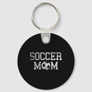 Proud Soccer Mom Shirt Funny Sport Gift For Game D Keychain