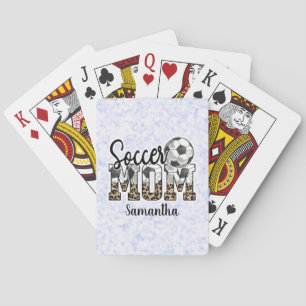 Proud Soccer Mom – Sideline Champion Playing Cards
