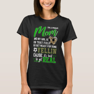 Proud Soccer Mom Soccer Family Matching T-Shirt