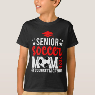 Proud Soccer Senior Mom 2026 Soccer Senior Mother  T-Shirt