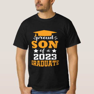 Proud SON of a Class of 2023 Graduate Modern Scrip T-Shirt