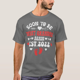 Proud Soon to Be Great Grandma Again 2023 Promoted T-Shirt