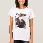 Proud Southern Mom of Graduate Photo Graduation T-Shirt (Front)