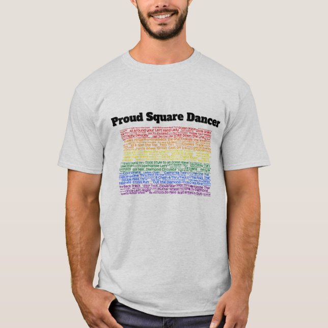 Proud Square Dancer T-Shirt (Front)