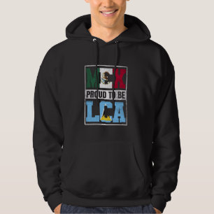 Proud St Lucian Mexican Mix Saint Lucia and Mexico Hoodie